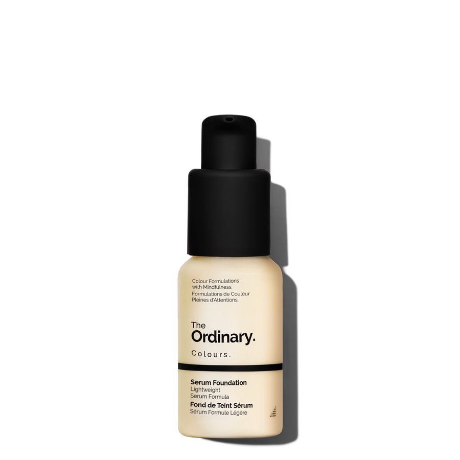 The Ordinary Serum Foundation lightweight pigment with moderate coverage